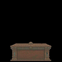 Structure Ancient Roofed Storehouse
