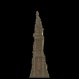 Structure Ancient Tower Backing