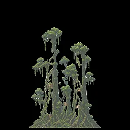 Structure Canopy Gray Tree Cluster