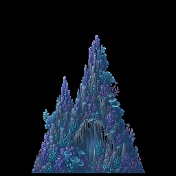 Structure Coral Spire Cluster