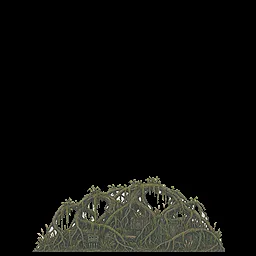 Structure Mangrove Root Cluster