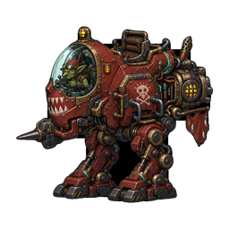 Crimson Boarding Mech sprite