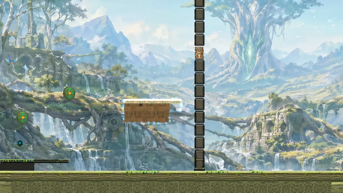 Field capture of Broken Crossing (World 2, Level 4)