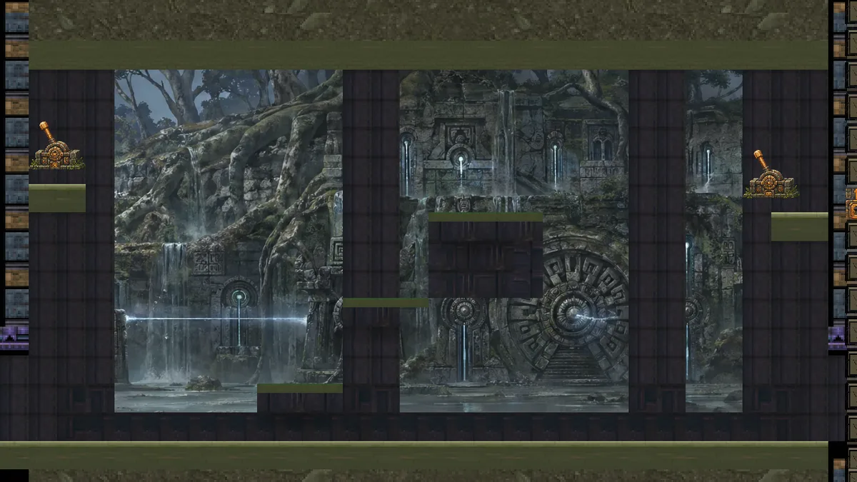 Field capture of Floodmarked Shrine (World 2, Level 6)